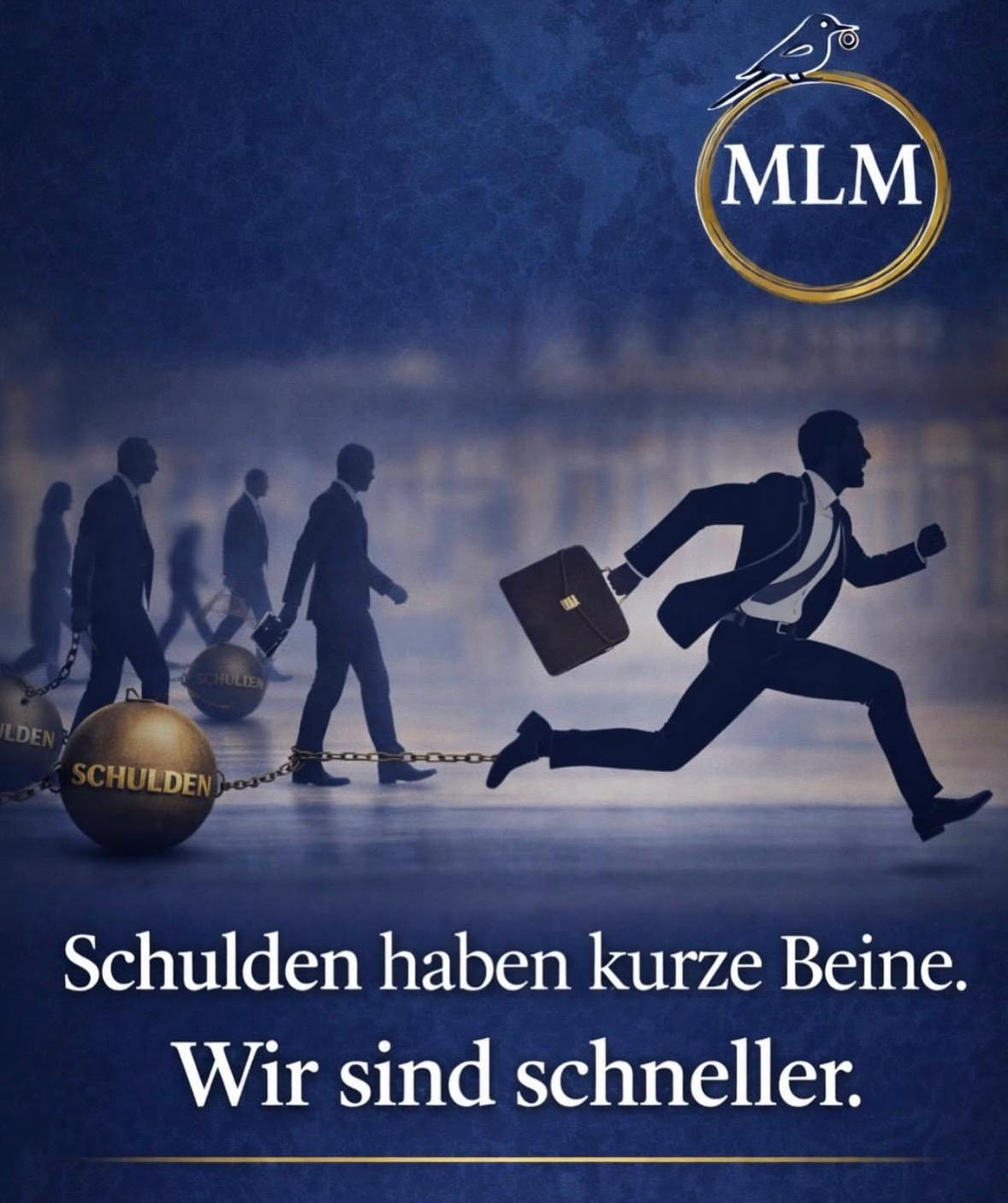 Schulden haben kurze Beine. Wir sind schneller.
